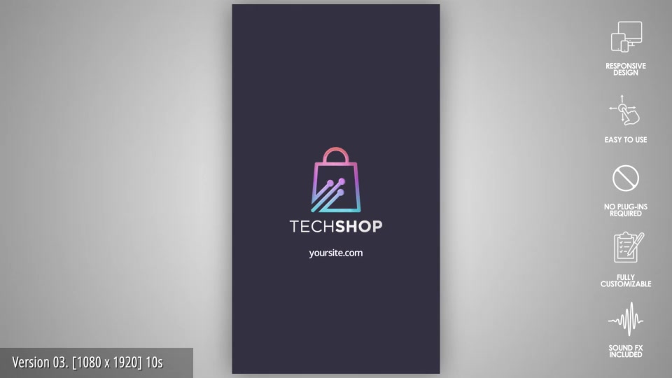 Web Shop Promo & Logo Reveal Videohive 31675371 After Effects Image 8