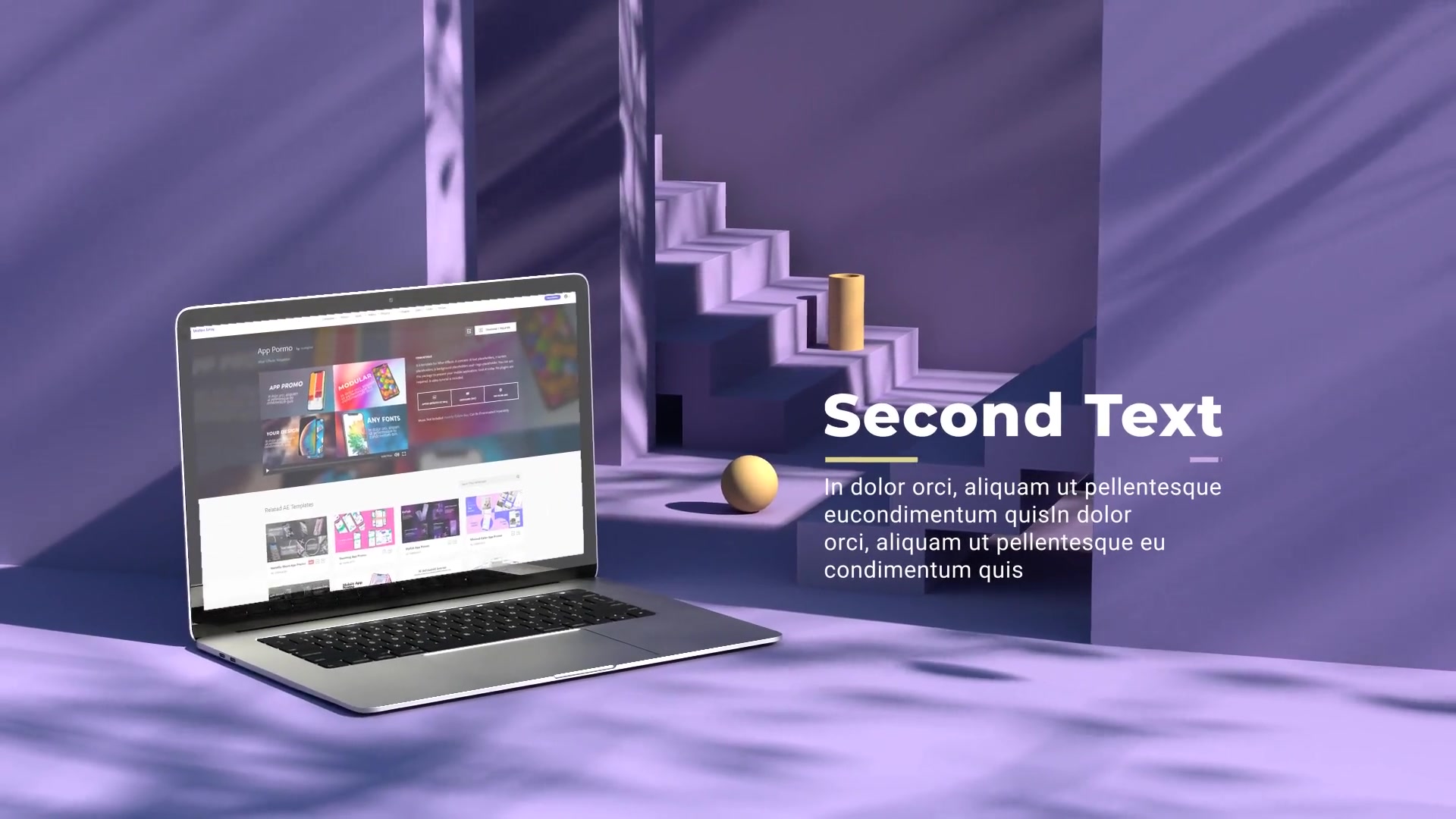 Website 3D promo Videohive 36582407 After Effects Image 3