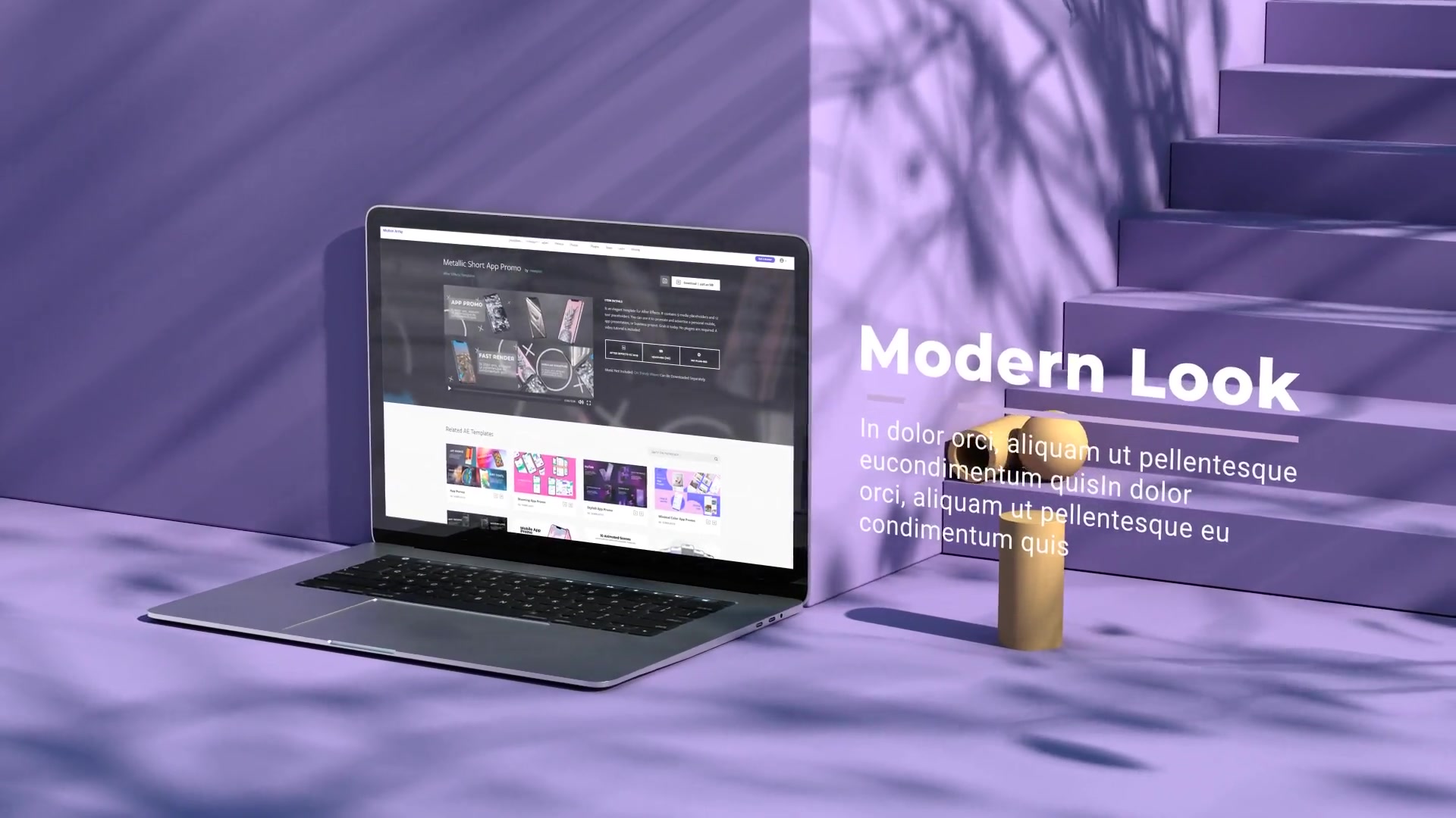 Website 3D promo Videohive 36582407 After Effects Image 4