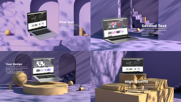 Website 3D promo - Videohive 36582407 Download