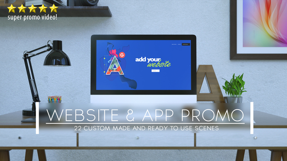 Website and App Promo - Download Videohive 20789107