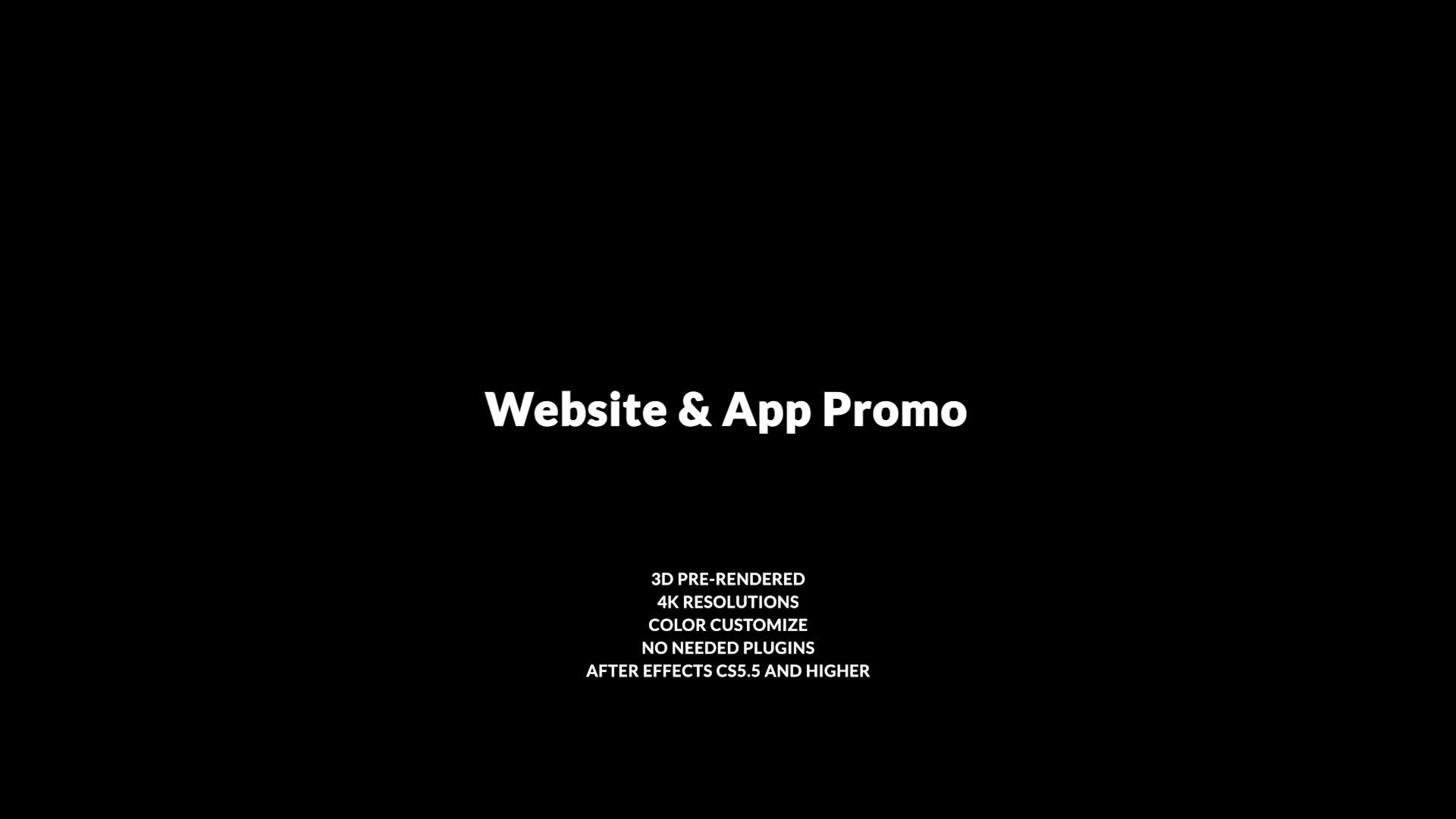 Website & App Promo Videohive 32815790 After Effects Image 1
