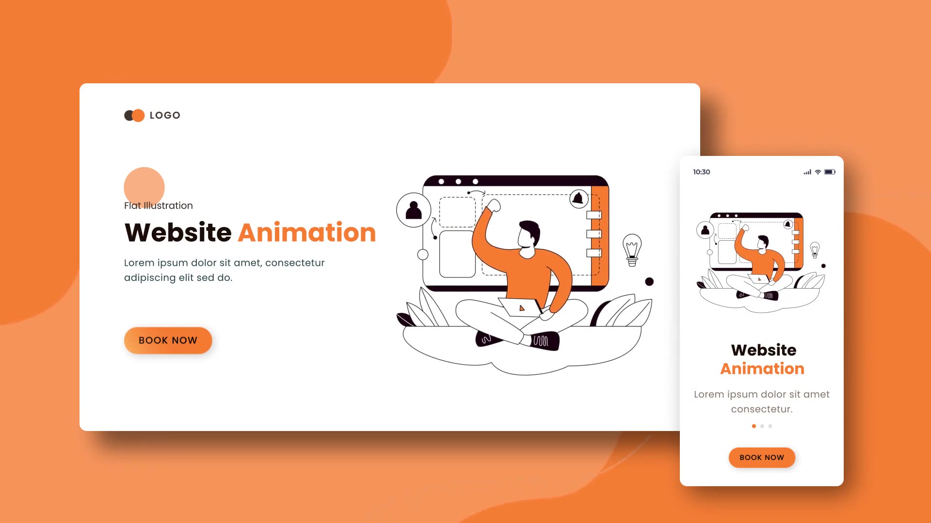 Website Design Animations Flat Concept Videohive 36730552 After Effects Image 10