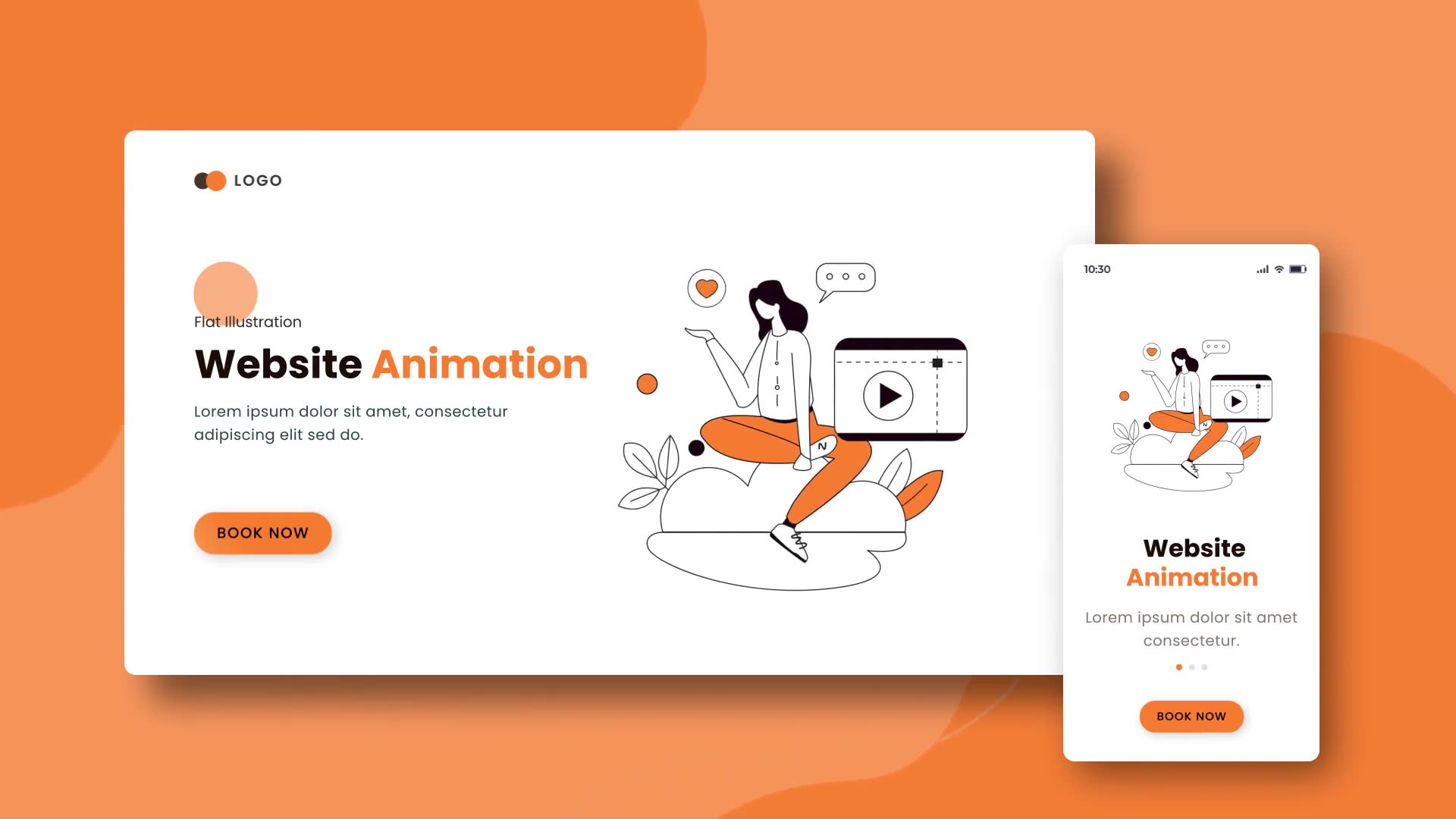 Website Design Animations Flat Concept Videohive 36730552 After Effects Image 3