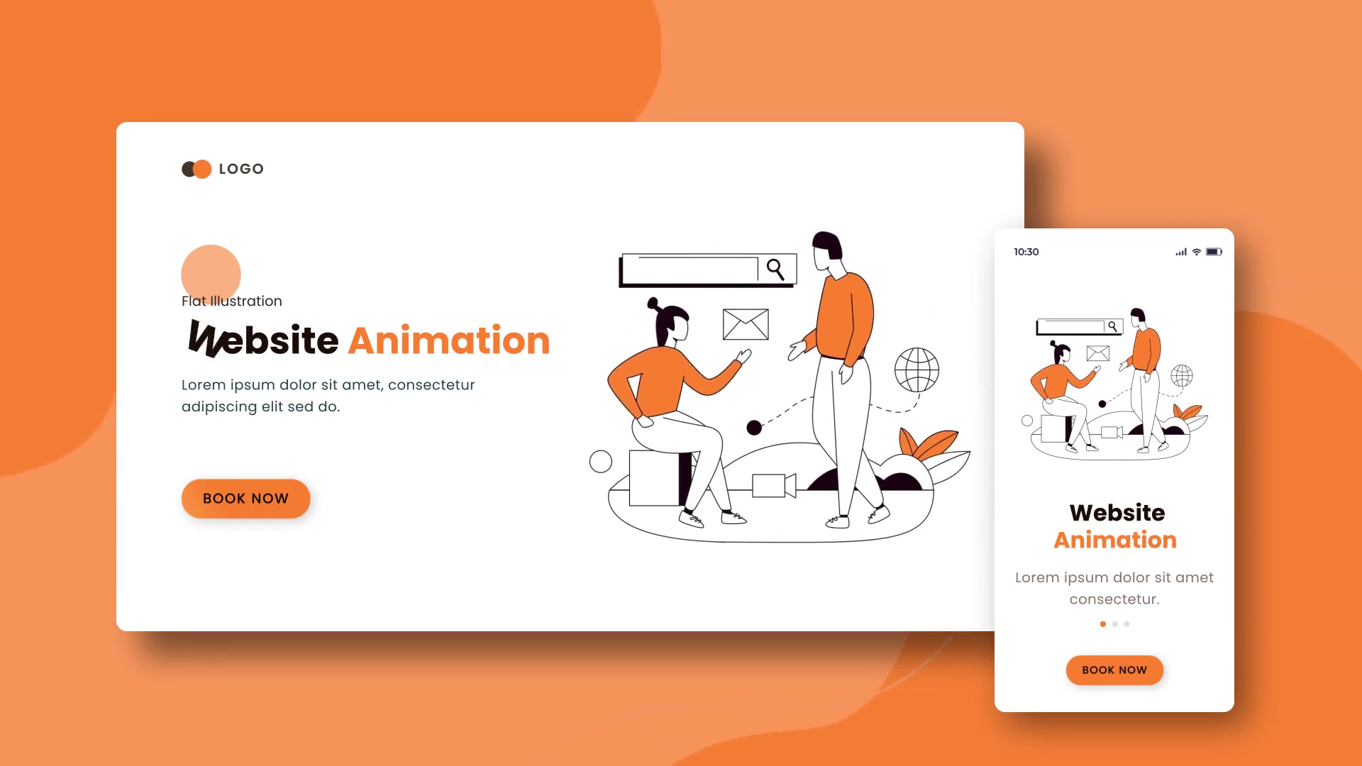 Website Design Animations Flat Concept Videohive 36730552 After Effects Image 5