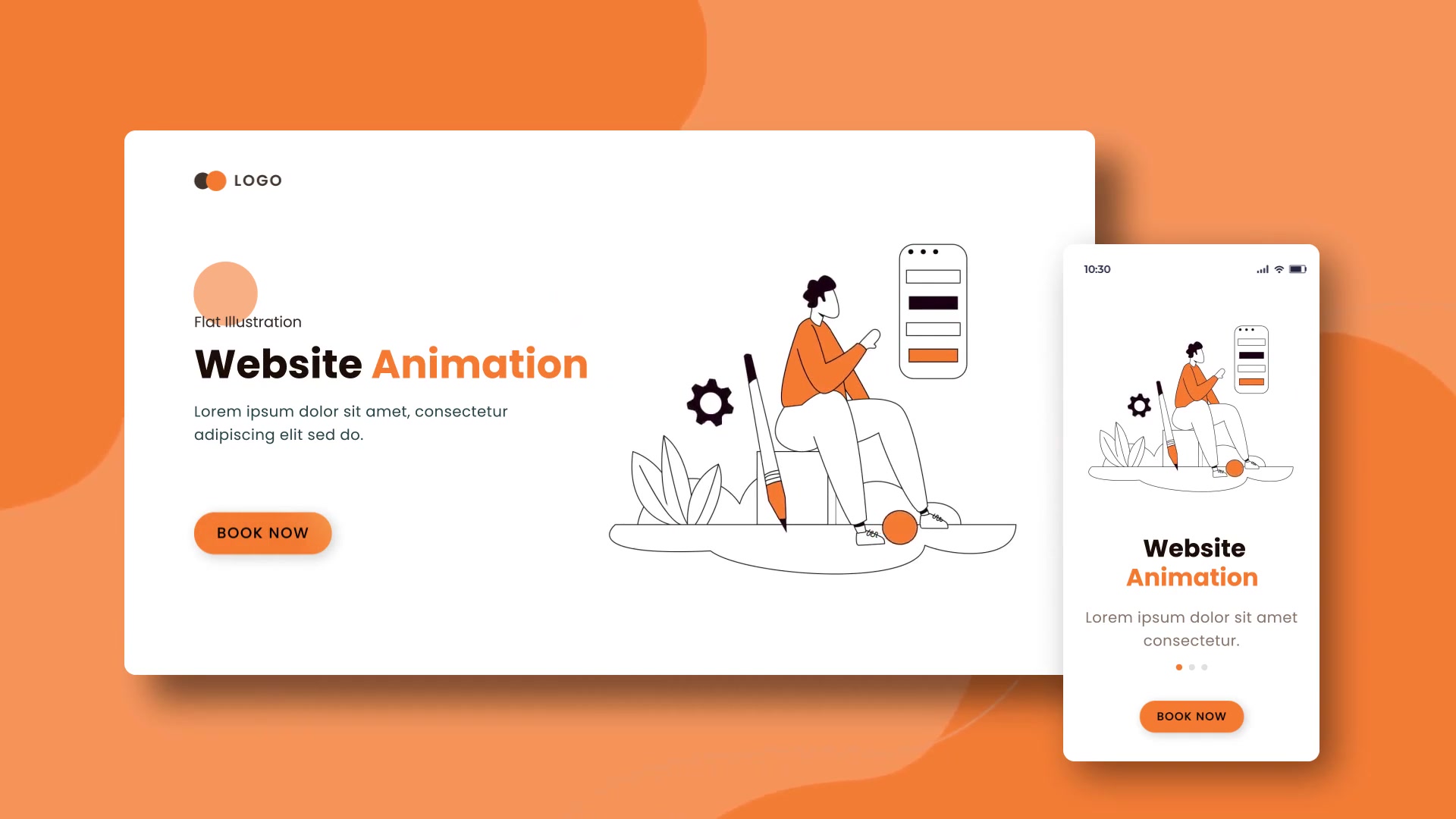 Website Design Animations Flat Concept Videohive 36730552 After Effects Image 6