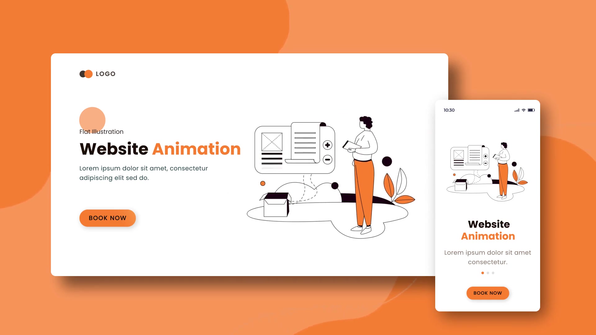 Website Design Animations Flat Concept Videohive 36730552 After Effects Image 7