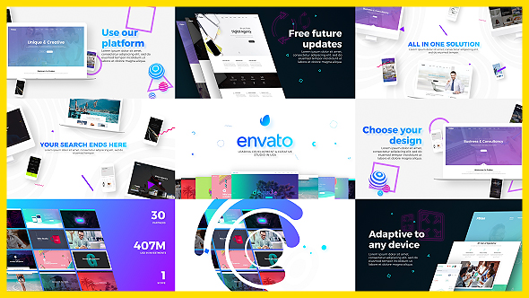 Website / Design & Development Agency Presentation - Download Videohive 20725490