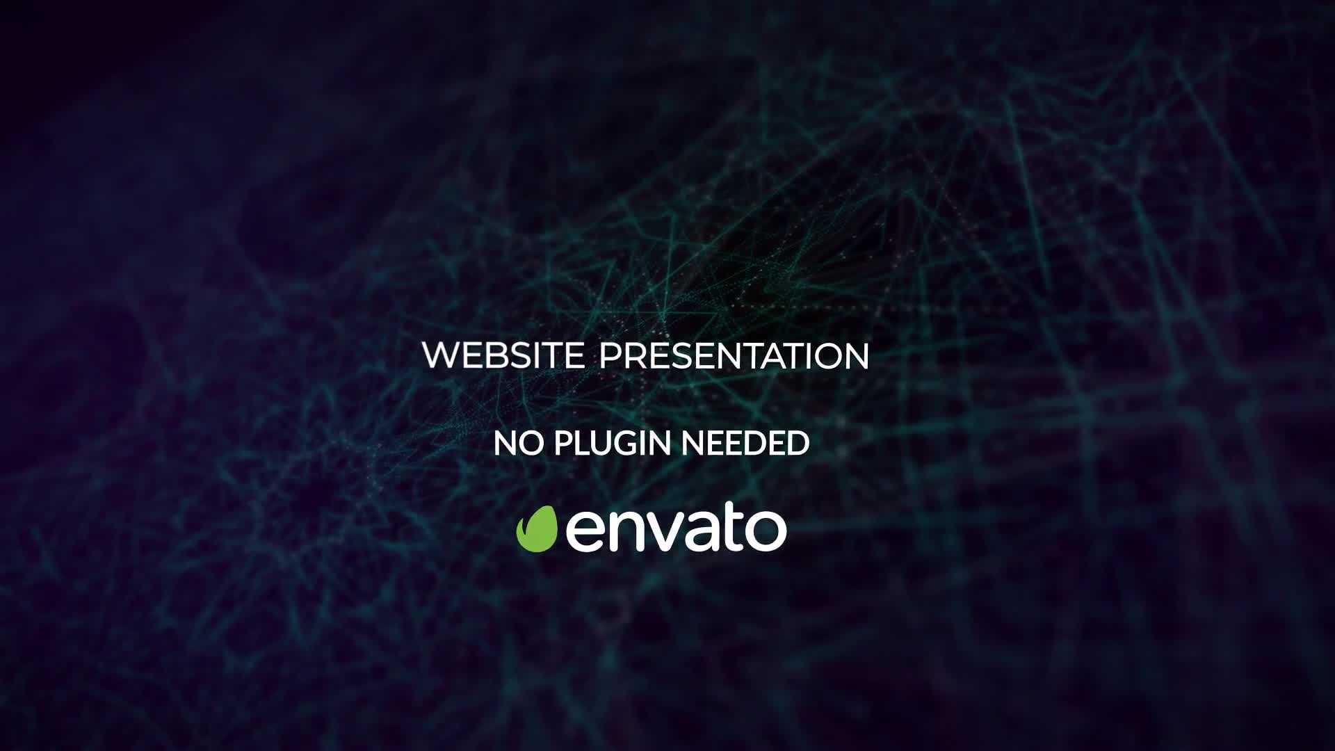 website presentation after effects template free