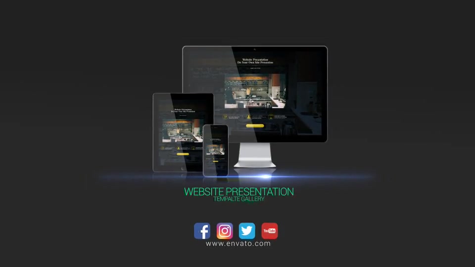 Website Presentation - Download Videohive 19292817