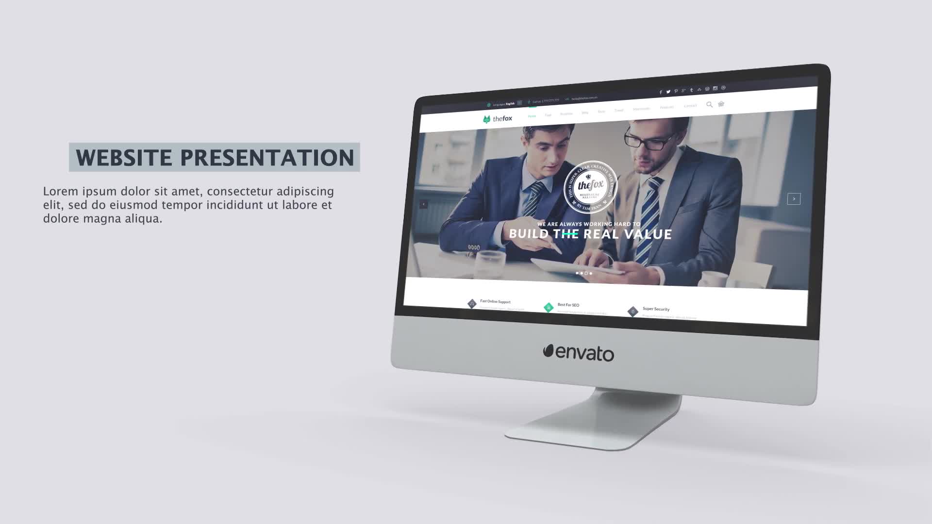 Website Presentation Videohive 23581550 After Effects Image 1