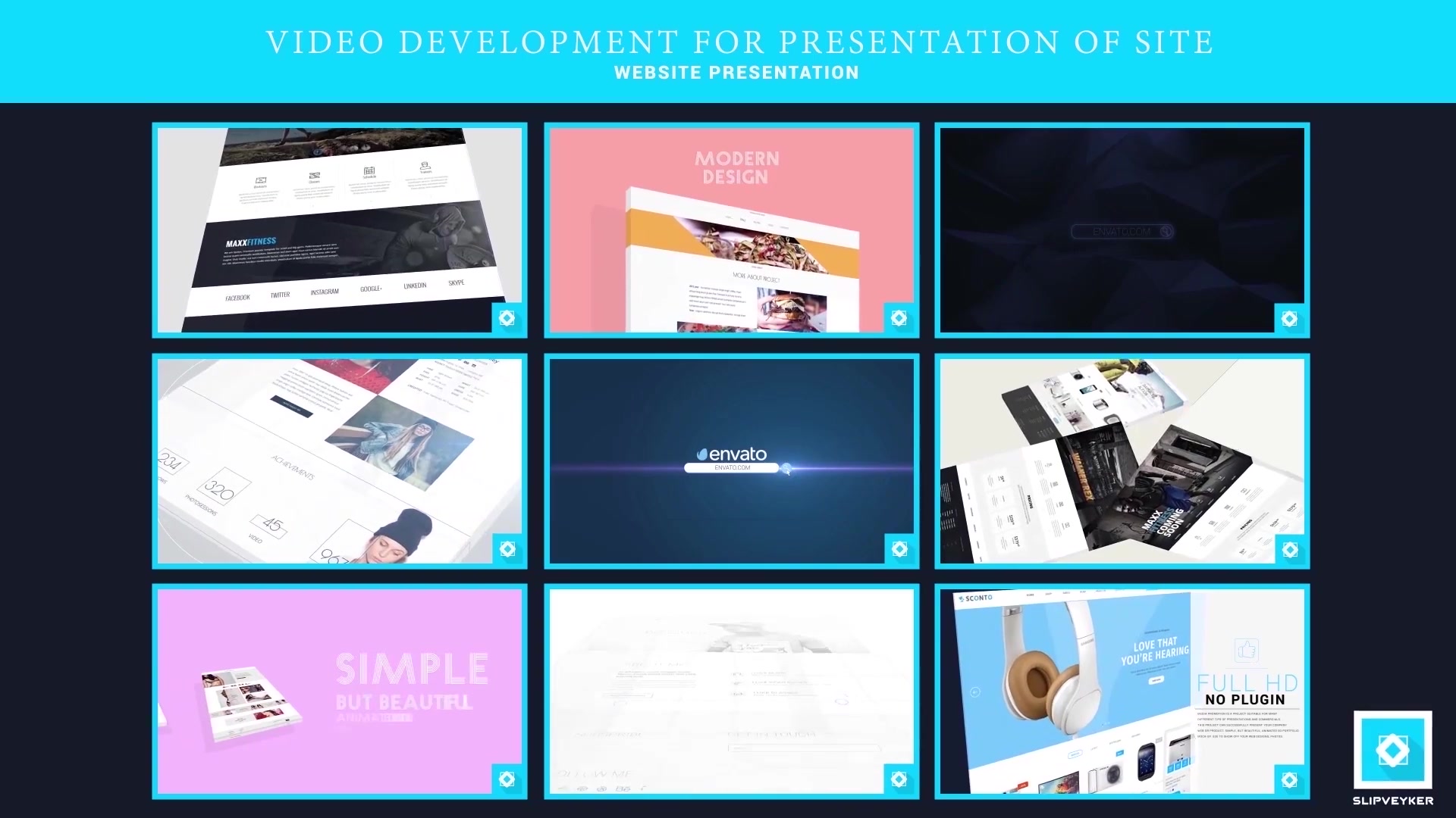 Website Presentation Minimal - Download Videohive 19081034