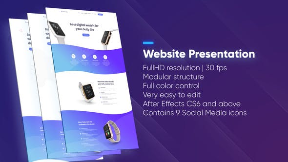 Website Presentation - Videohive Download 23215306