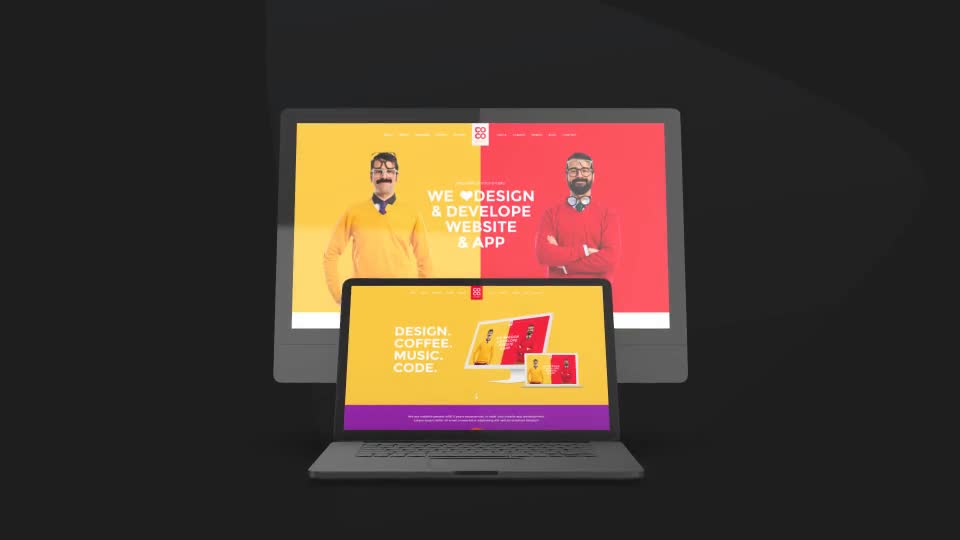 Website Promo On Macbook Device Animated Mockup Videohive 22735071 After Effects Image 1