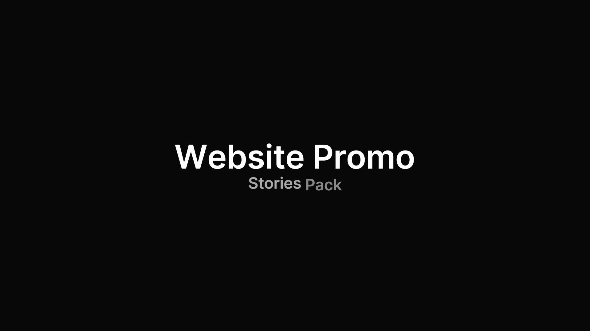 Website Promo Stories Pack Videohive 33930633 After Effects Image 1