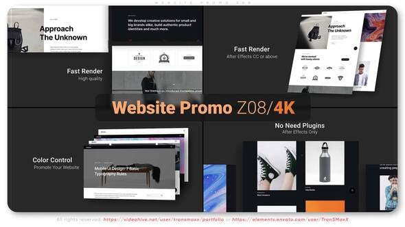Website Promo Z08 - Download 32229525 Videohive