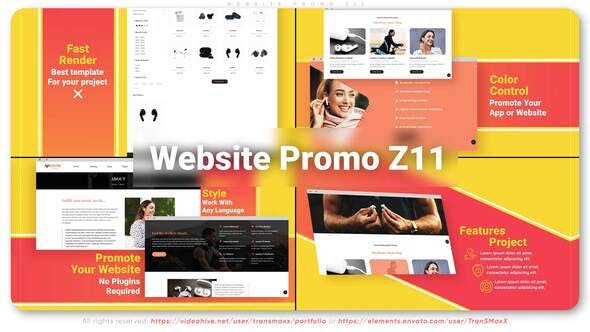 Website Promo Z11 - Videohive 32546080 Download