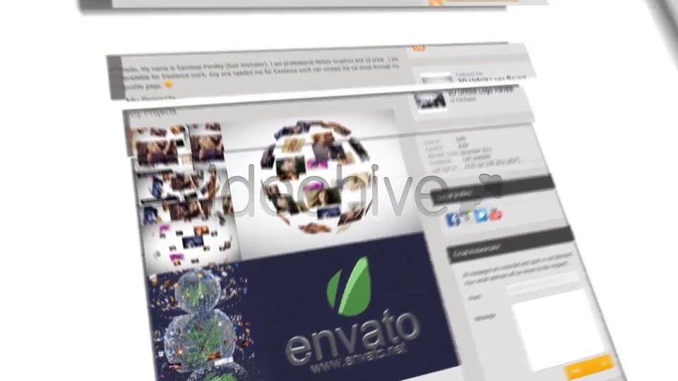 Website Promotional Video and Commercial Version 2 - Download Videohive 3229923