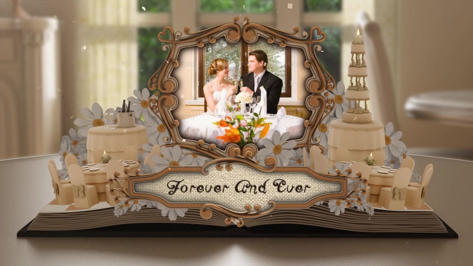 Wedding Album Pop up Book - Download Videohive 7530457