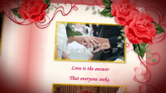 Wedding Album Red Roses - Download Videohive 150060