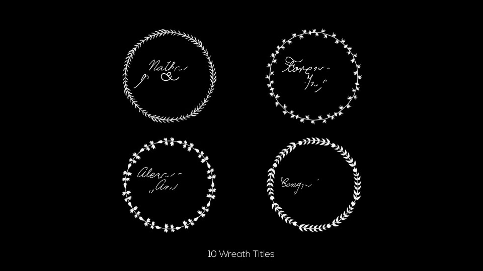 Wedding Animated Typeface - Download Videohive 21907957