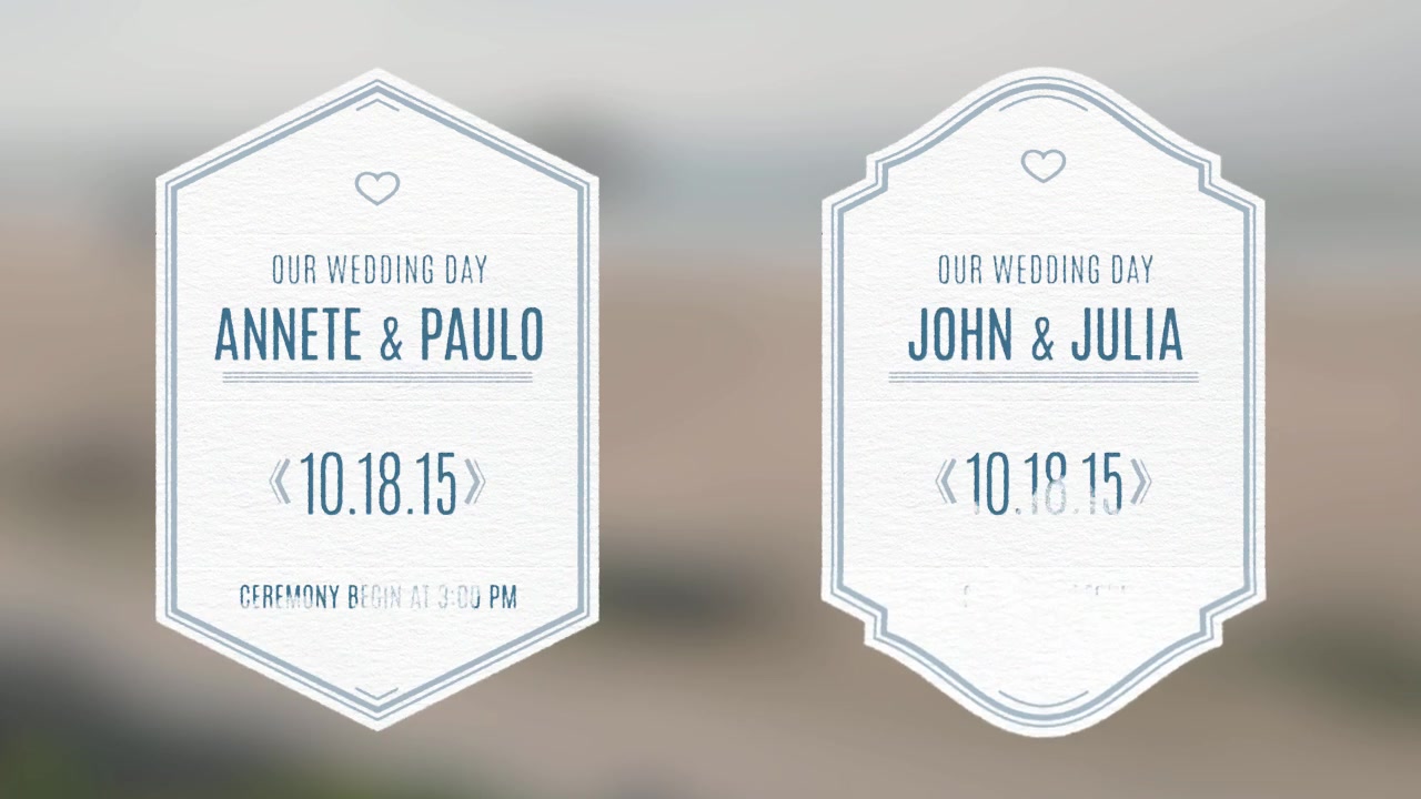 Wedding Badges - Download Videohive 11403215