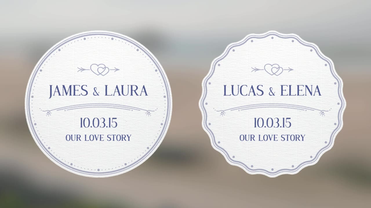 Wedding Badges - Download Videohive 11403215