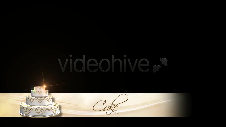 Wedding Cake Roses lower third Videohive 505108 Motion Graphics Image 2