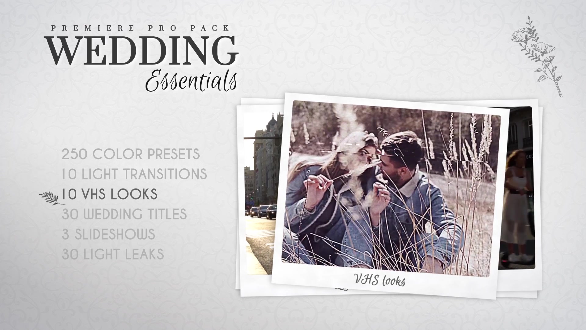 Wedding Essentials Pack for Premiere Pro Videohive 28150015 Premiere Pro Image 6