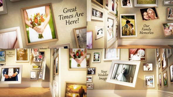 Wedding Family Wall Gallery - Videohive Download 21621214