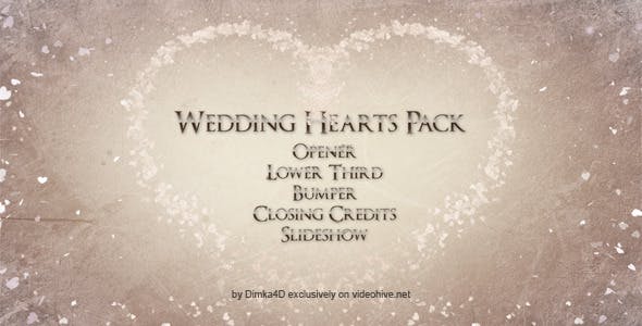 Wedding Hearts - 8843417 Download Videohive