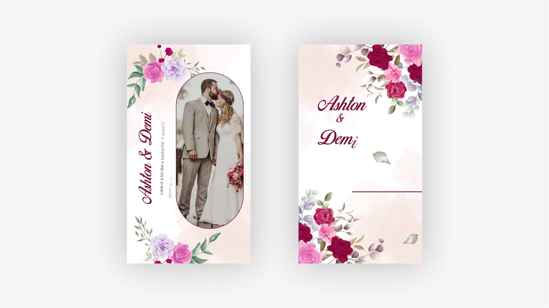 Wedding Instagram Story Pack Videohive 34599391 After Effects Image 4