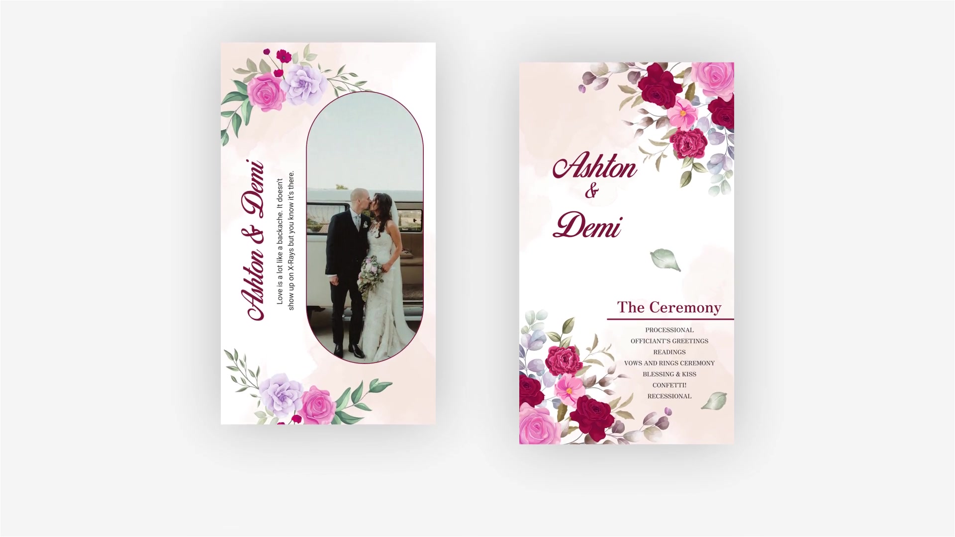 Wedding Instagram Story Pack Videohive 34599391 After Effects Image 5