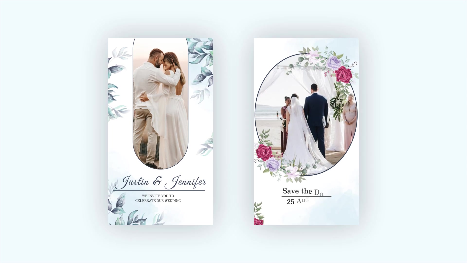 Wedding Instagram Story Pack Wedding Invitation Videohive 34816124 After Effects Image 4