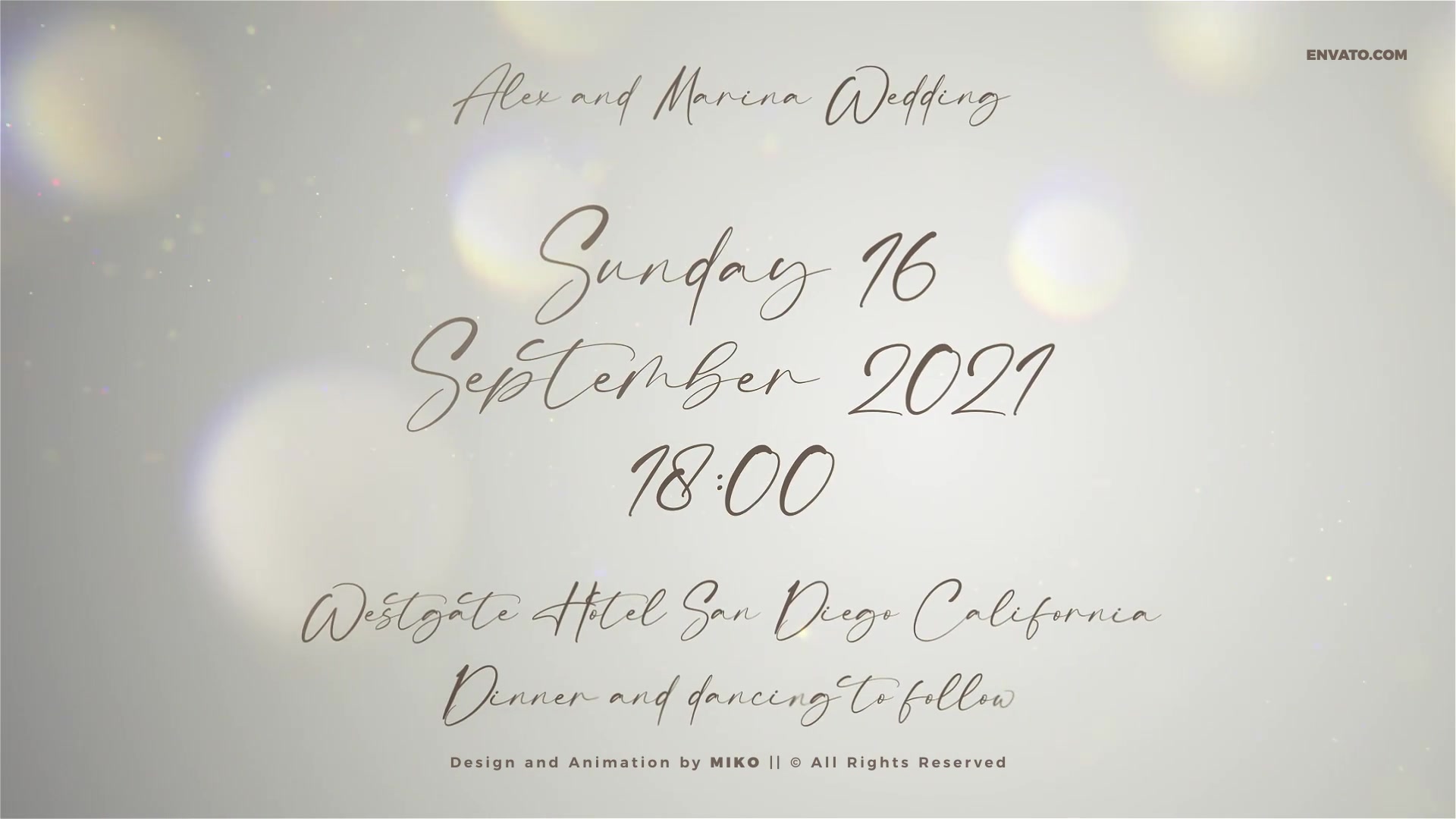 Wedding Invitation Videohive 31980377 After Effects Image 10