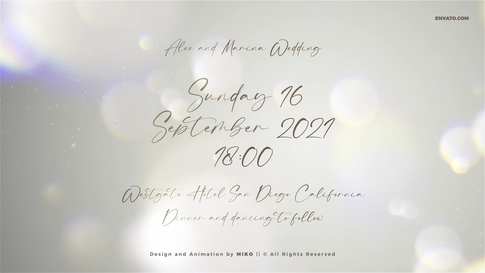 Wedding Invitation Videohive 31980377 After Effects Image 11