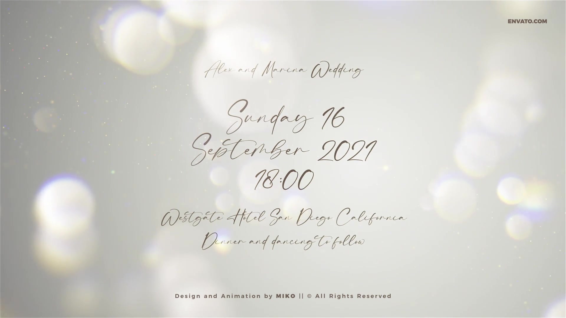 Wedding Invitation Videohive 31980377 After Effects Image 12