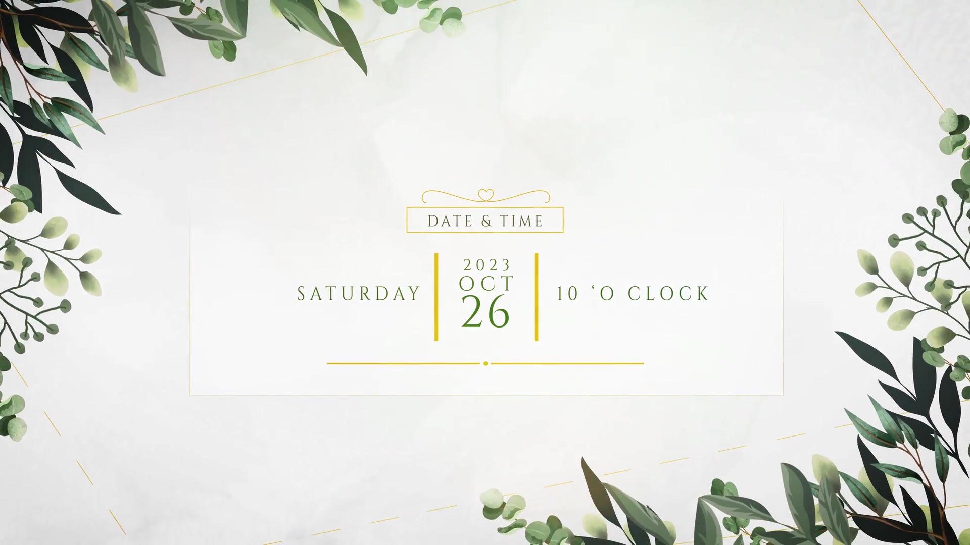 Wedding Invitation Videohive 39219890 After Effects Image 4