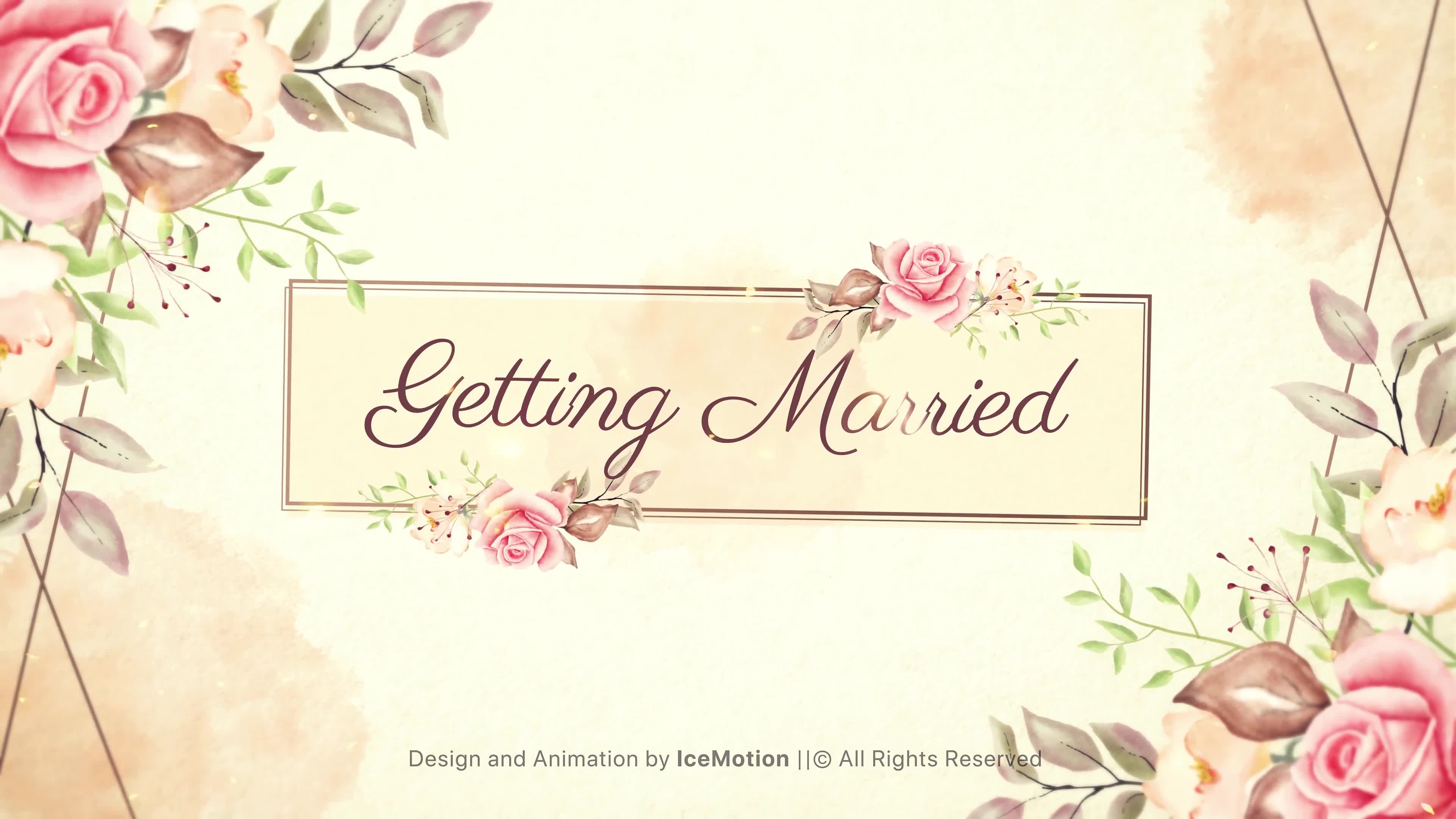 Wedding Invitation 4K (2 in 1) Videohive 37289816 After Effects Image 2