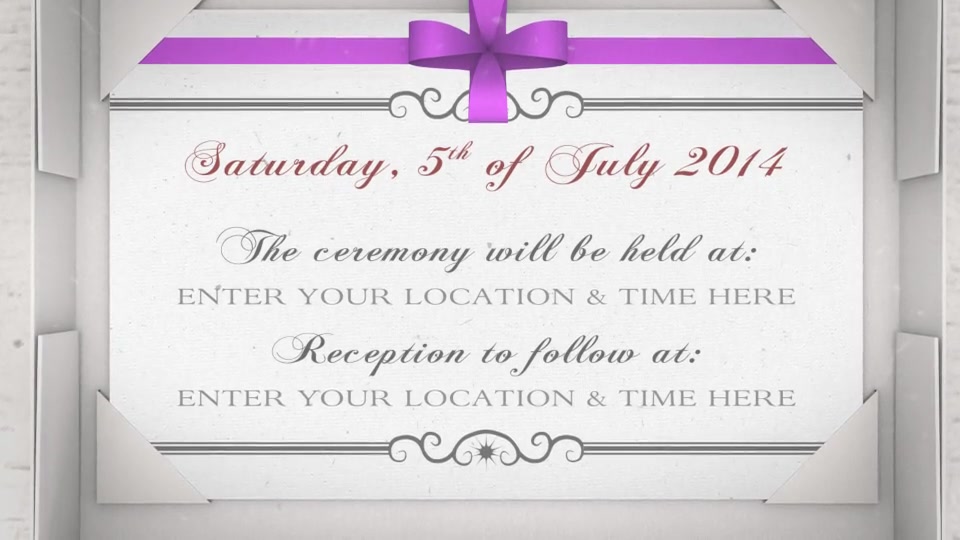 Wedding Invitation (Announcement) - Download Videohive 6611889