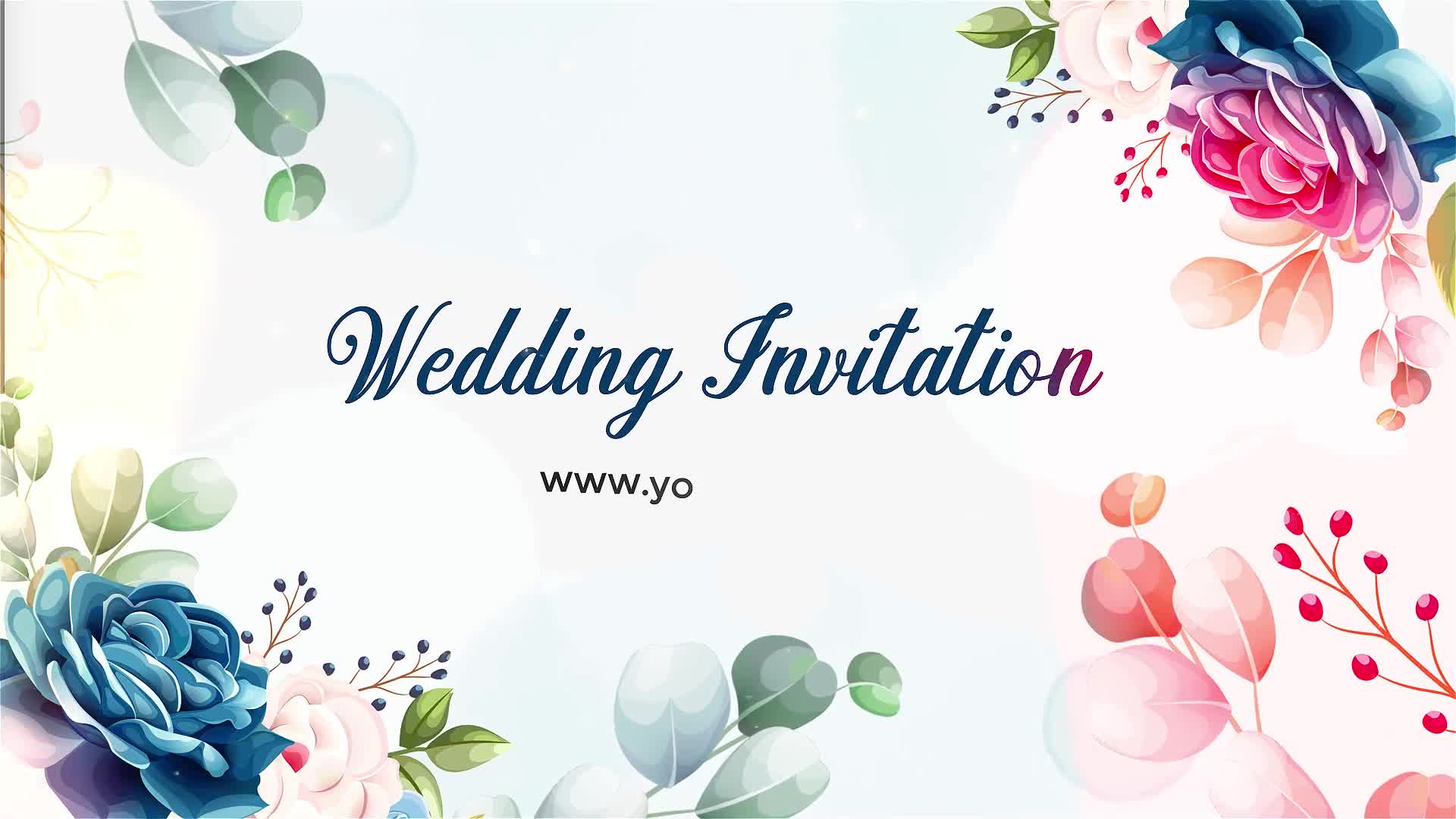 Wedding Invitation Card Slideshow Videohive 38955148 After Effects Image 1