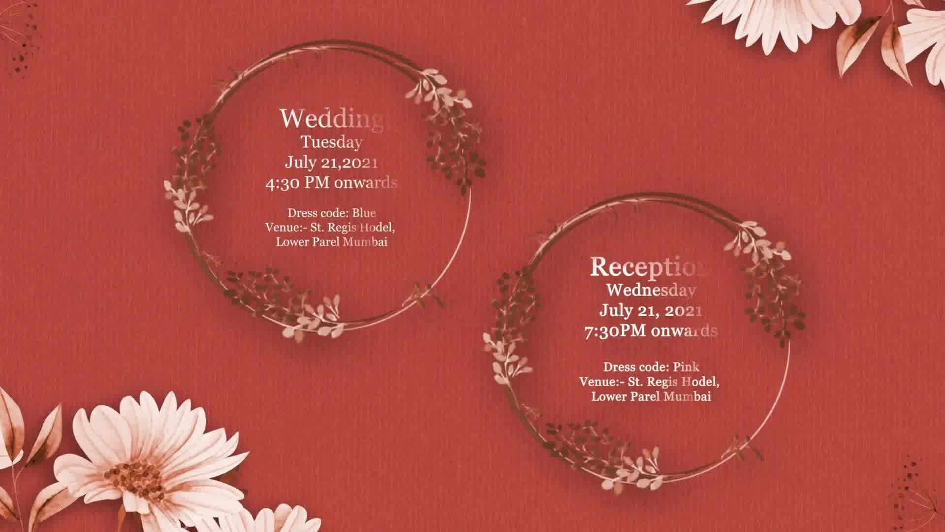Wedding Invitation Videohive 31098822 After Effects Image 10