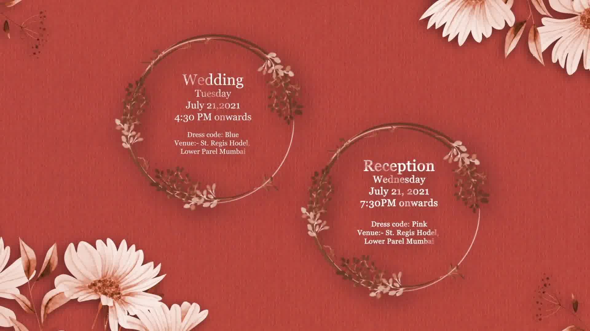 Wedding Invitation Videohive 31098822 After Effects Image 11