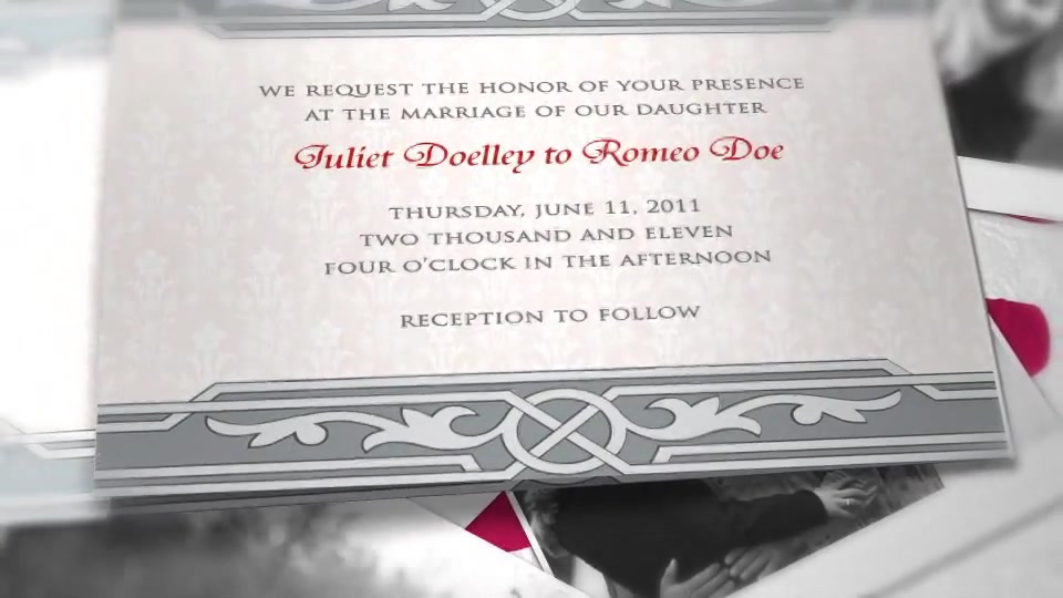 Wedding Invitation - Download Videohive 755943