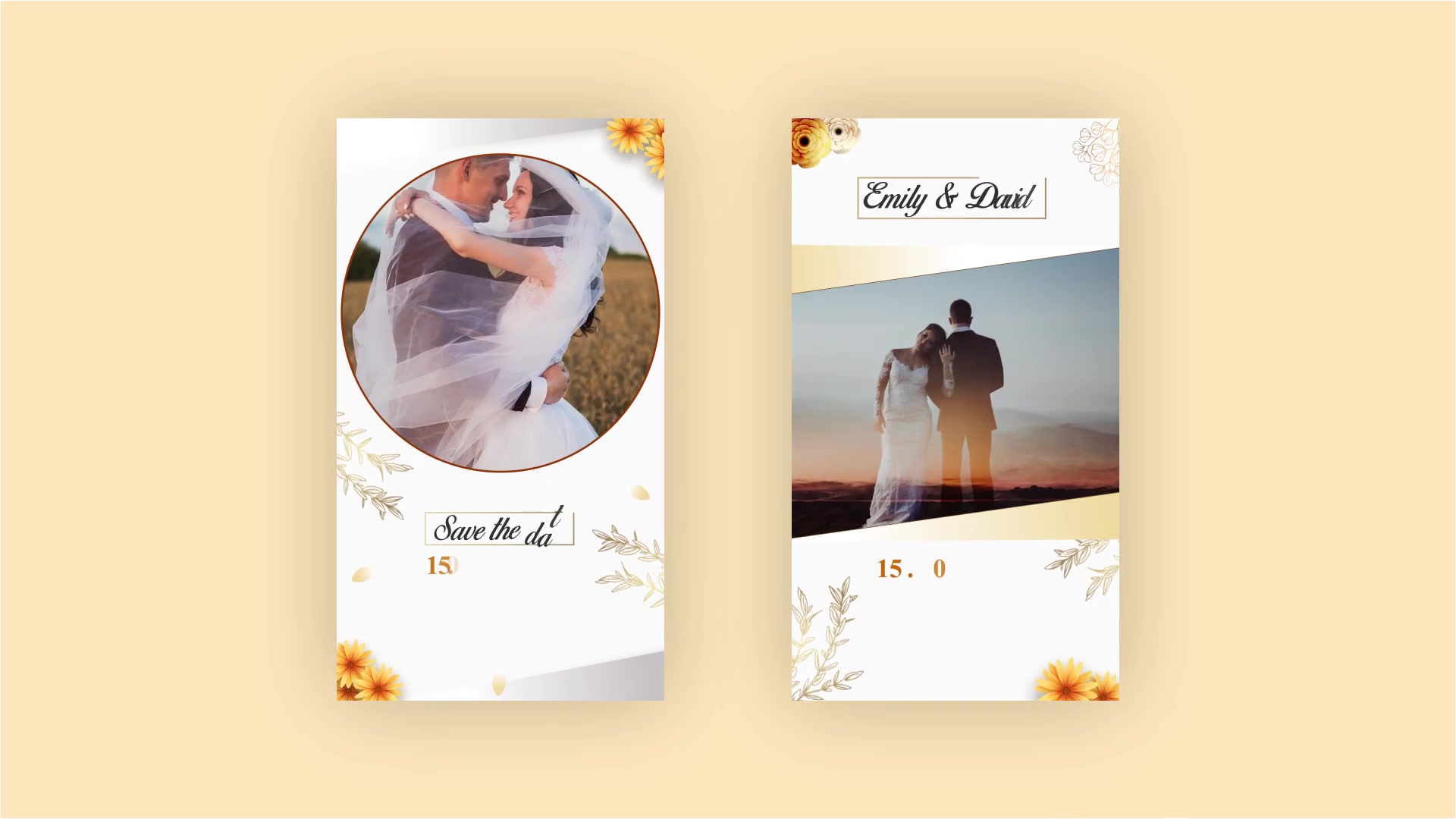 Wedding Invitation Instagram Stories Videohive 34598388 After Effects Image 4