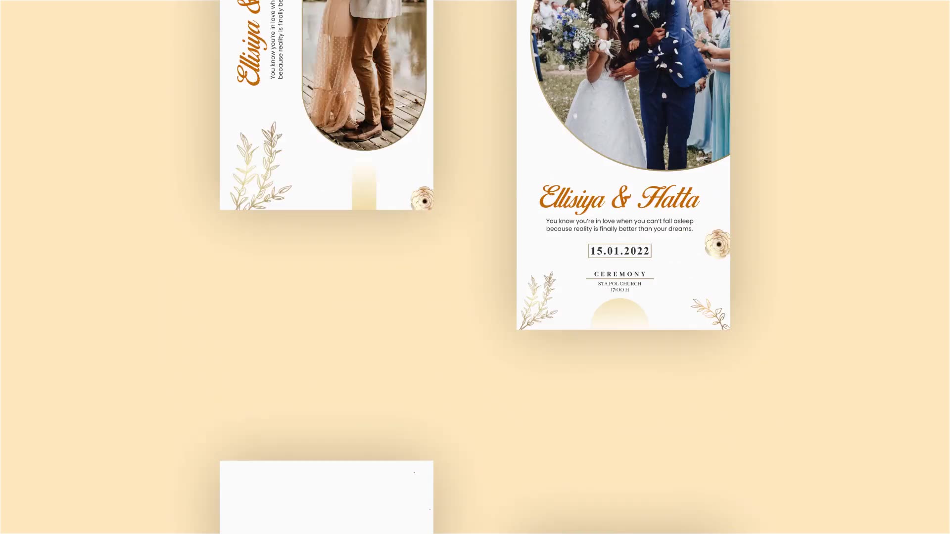 Wedding Invitation Instagram Stories Videohive 34598388 After Effects Image 7