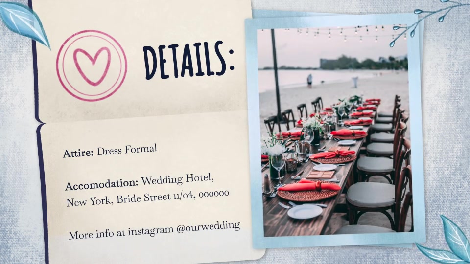 Wedding Invitation Slideshow Videohive 31607409 After Effects Image 9