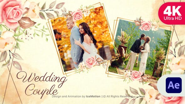 Wedding Invitation Slideshow 4K - Videohive 37390396 Download