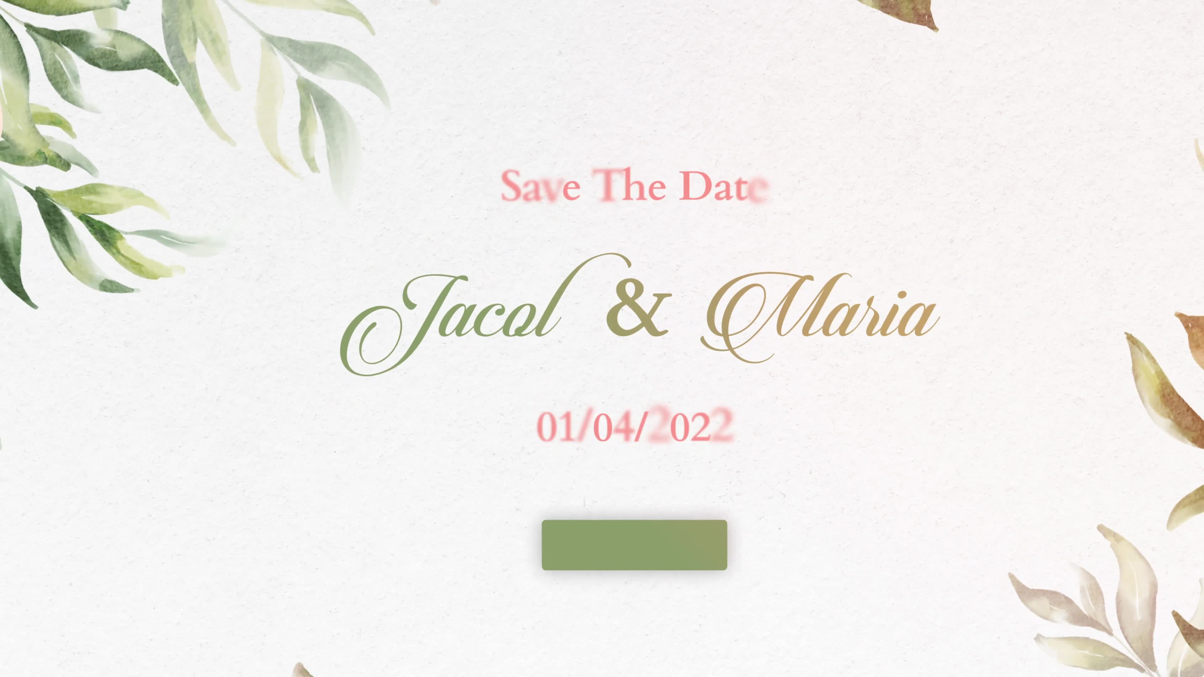 Wedding Invitation Slideshow Videohive 34215322 After Effects Image 1