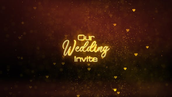 Wedding Invitation Titles - 24531003 Videohive Download